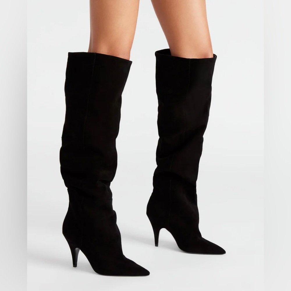 Steve Madden Bellamie over the knee leather boots